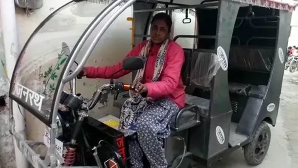 Dehradun Gets Its First Female E-Rickshaw Driver