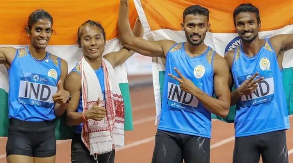 Hima Das' 2018 Asian Games Mixed Relay Team Upgraded To Gold After Doping Ban On Bahrain