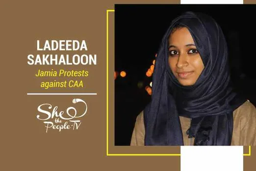 Who Is Ladeeda Sakhaloon, The Face Of Jamia Protest Against CAA
