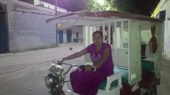 Our rendezvous with Jaipur’s only female e-rick driver