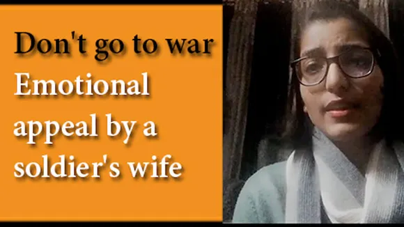Don't go to war: Indian soldier's wife makes emotional appeal after Pulwama attack