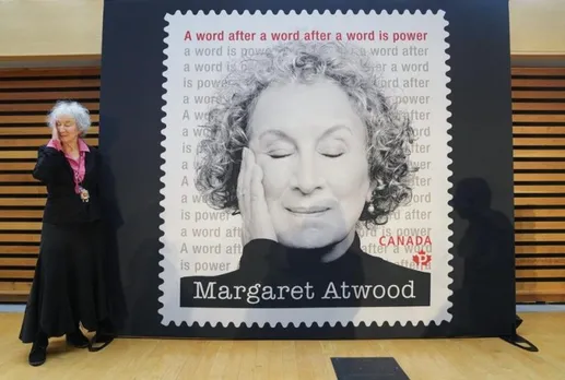 Canada Unveils Stamp In Honour Of Author Margaret Atwood