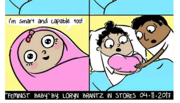 Illustrator Loryn Brantz's 'Feminist Baby' Comic Treat Is What You Need Today