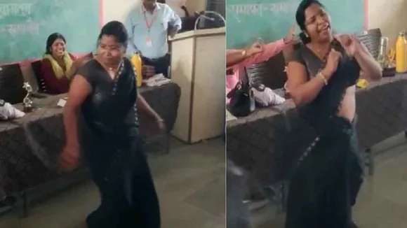 Teacher Dances To Bollywood Song During Training Workshop, Video Goes Viral