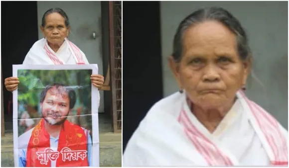 Assam: Priyada Gogoi, 84, Is Poll Campaigning For Her Jailed Anti-CAA Activist Son Akhil
