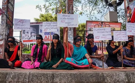 Kerala Woman Shaves Her Head, Protests Against Inaction In Daughters' Sexual Assault