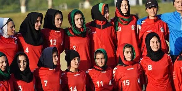 Afghan Women Football Players Leave Country On Evacuation Flight