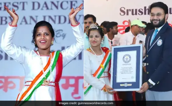 Srushti Jagtap Dances For For 127 Hours Straight, Breaks World Record