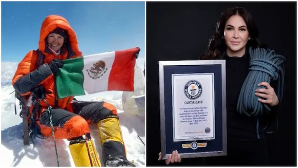 Woman Picks World Record for Fastest Ascent of World’s three Highest Peaks
