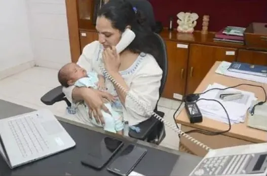 Corona Warriors: IAS Officer Returns To Work With Infant Baby