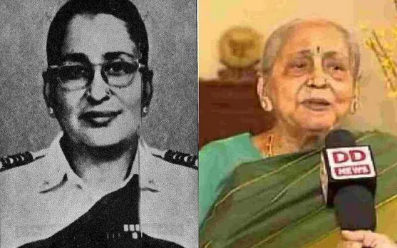 Vijayalakshmi Ramanan, The First Woman Officer Of Indian Air Force Passes Away At 96
