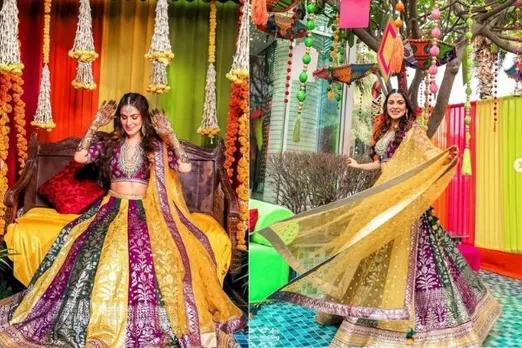 Shraddha Arya Haldi Dress Photos From The Ceremony; Take A Look