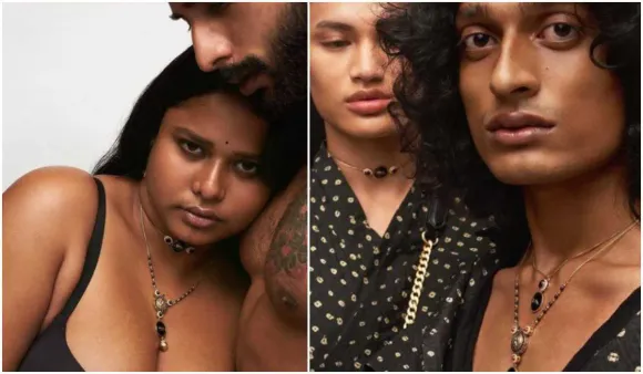 Legal Notice To Sabyasachi For Using "Semi-Naked" Models In Mangalsutra Ad