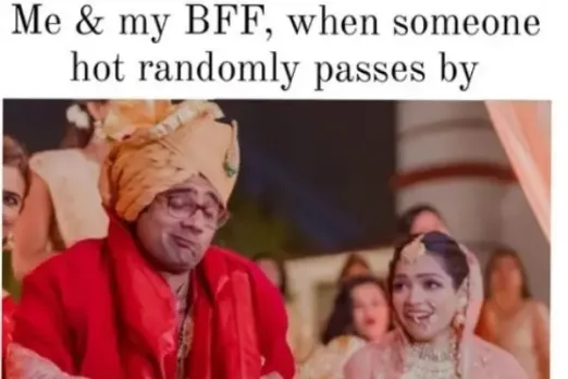 Woman Celebrates Wedding Anniversary By Making Memes Out Of Her Wedding Pictures