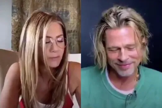 Jennifer Aniston And Brad Pitt Share Screen After 19 Years, Video Goes Viral
