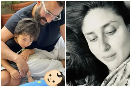 Kareena Kapoor Khan Almost Reveals Her Newborn Son's Face. Here's A Glimpse