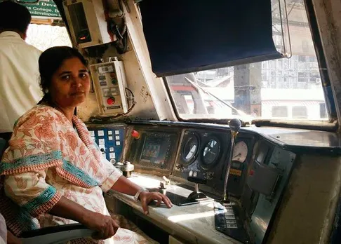 Meet The First Woman In Asia To Drive A Diesel Train