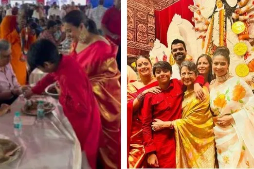 From Kajol To Mouni Roy, Actors Spotted At Durga Puja Pandals