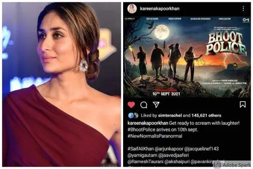 Kareena Kapoor First Post After Delivery; Shares Poster Of Saif's Bhoot Police