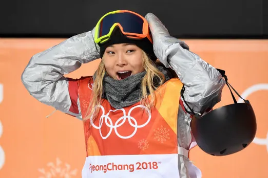 USA's Chloe Kim Clinches Olympic Gold In Snowboard Halfpipe