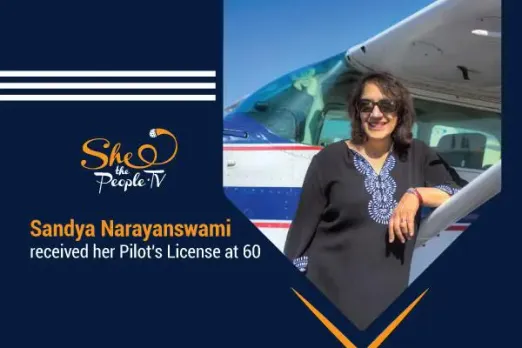 Meet Sandya Narayanswami, Who Received Her Pilot's License At 60