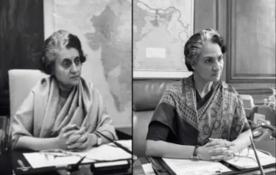 Lara Dutta Is Unrecognisable As PM Indira Gandhi In Bell Bottom, See BTS Video