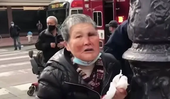 76-Year-Old Chinese Grandma Wins Praise For Fighting Off Racist Assaulter In The US