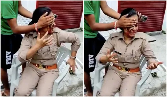 Watch: Lucknow Woman Cop Attacked, Injured After Confronting Male Harasser