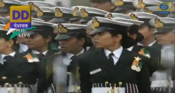 Lt. Cdr. Jayakumar talks about women leading the Navy contingent