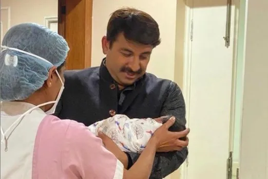 BJP Leader And Actor Manoj Tiwari Becomes Father To A Baby Girl