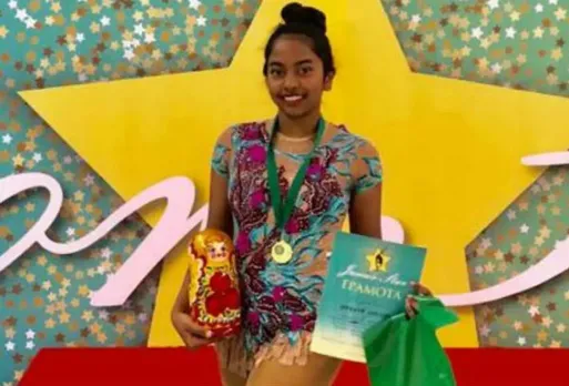 Rhythmic Gymnast Ananya First Indian To Win Gold And Silver In Moscow