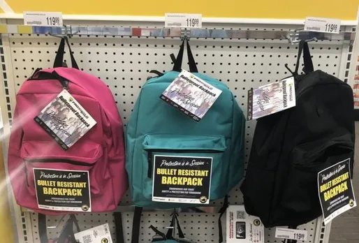US Parents Are Buying Bullet Proof Backpacks For Kids
