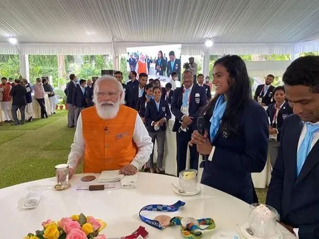 PV Sindhu Gets Ice-Cream Treat At PM Modi's Residence, As Promised