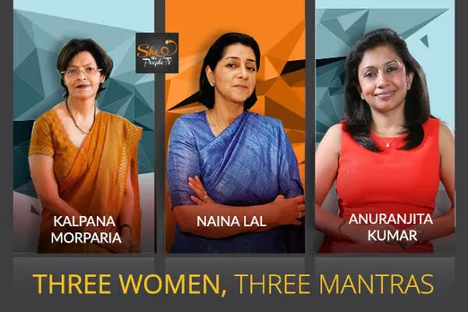 Three bankers, three inspirational mantras