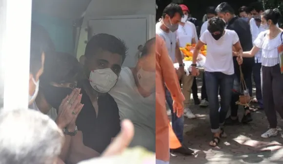 In Defiance Of Sexist Convention, Mandira Bedi Performs Husband's Last Rites