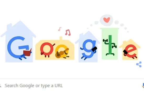 The Coronavirus Google Doodle Tells You To Stay Home, Stay Safe