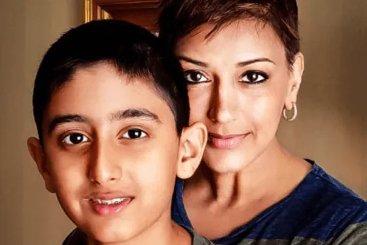 Sonali Bendre's Post On Telling Son About Her Cancer