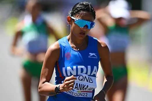 Priyanka Goswami Becomes The First Woman To Win Silver In Race Walk At CWG 2022