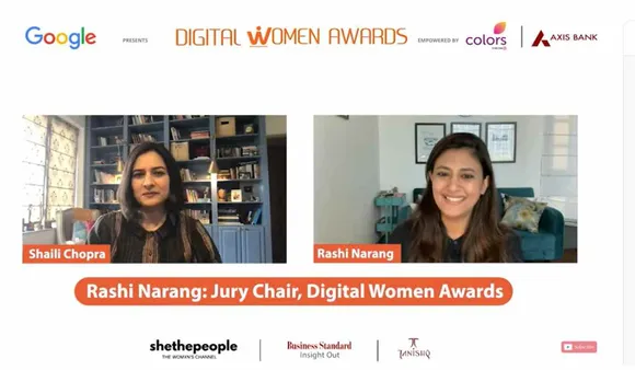 Digital Women Awards 2022, Support Small Businesses Whenever You Get A Chance, Rashi Narang