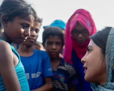 Priyanka At Bangla Refugee Camp Is The Best Thing On Internet Today