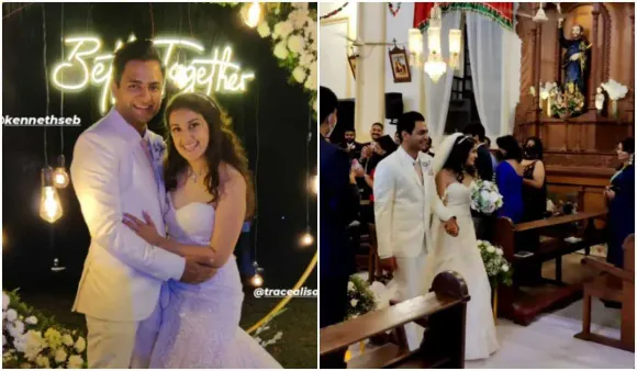 Comedian Kenny Sebastian Ties The Knot With Partner Tracy Alison In Goa