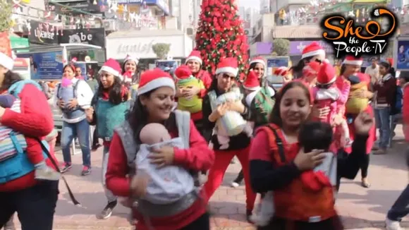 Mobbed By Cuteness: Baby-Wearing Flash Mob In NCR 