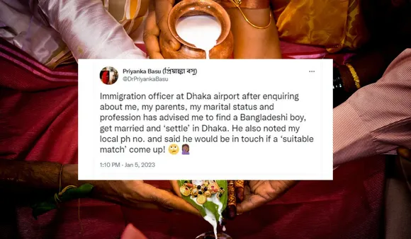 Hilarious! Dhaka Immigration Officer Turns Matchmaker, Details Inside