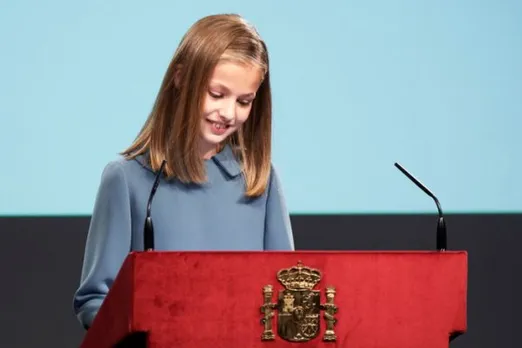 13-Year-Old Spanish Princess Gives First Royal Speech