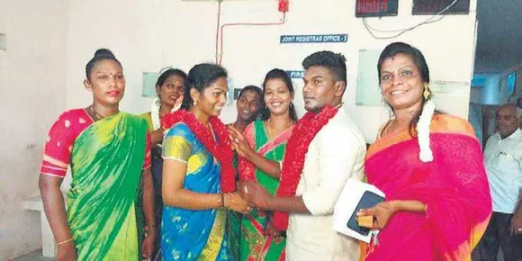 First Man-Transwoman Couple Get Their Marriage Registered In Tamil Nadu