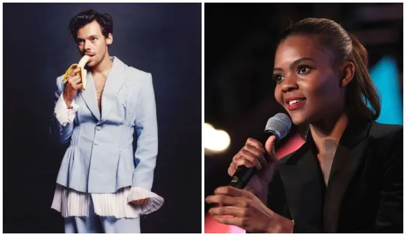 Harry Styles Responds To Candace Owens' "Bring Back Manly Men" Remark With A Picture