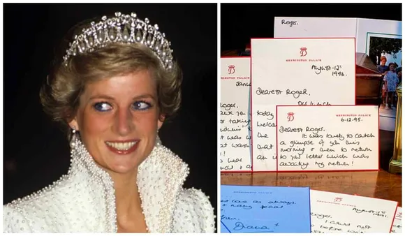 Rare Personal Letters Written By Princess Diana To Be Auctioned At Cornwall