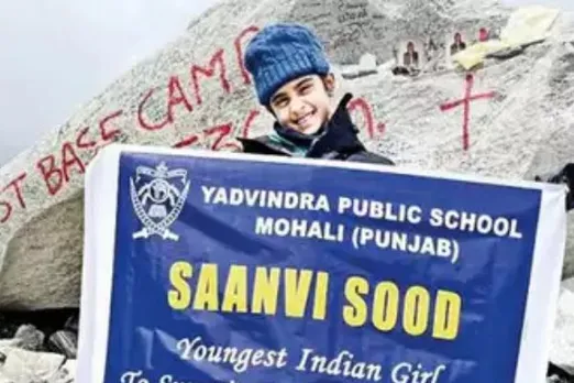 Meet Saanvi Sood, Youngest Indian Girl To Scale Mt. Everest Base Camp