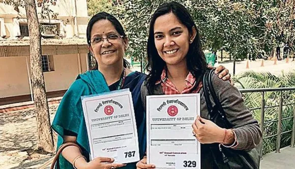 In A First, A Mother-Daughter Duo Receive PhD Degrees Together