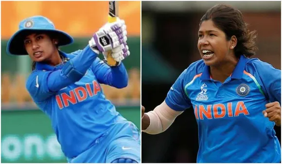 mithali raj and jhulan goswami ,england vs india women ,mithali raj and jhulan goswami